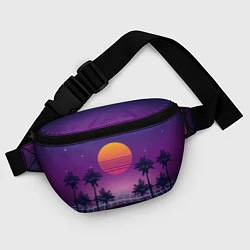 Поясная сумка The 80s Beach, цвет: 3D-принт — фото 2
