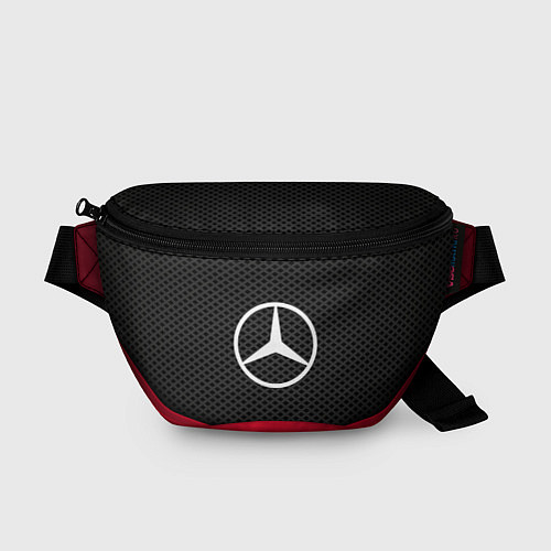 Поясная сумка Mercedes Benz: Grey Carbon / 3D-принт – фото 1