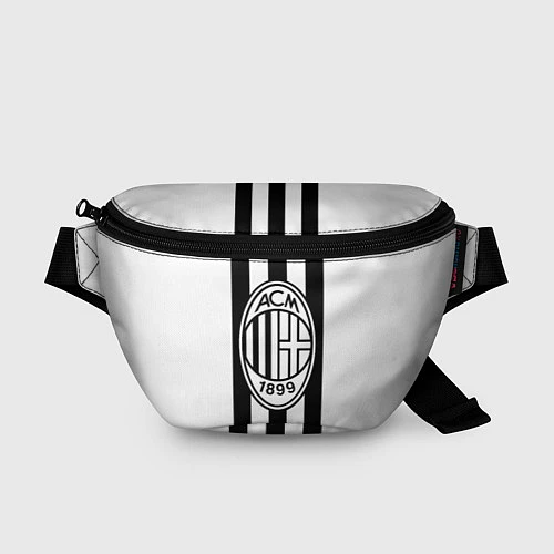 Поясная сумка AC Milan: Black & White / 3D-принт – фото 1