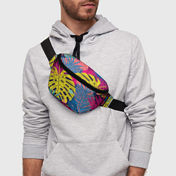 Поясная сумка Тропическая мода, цвет: 3D-принт — фото 2