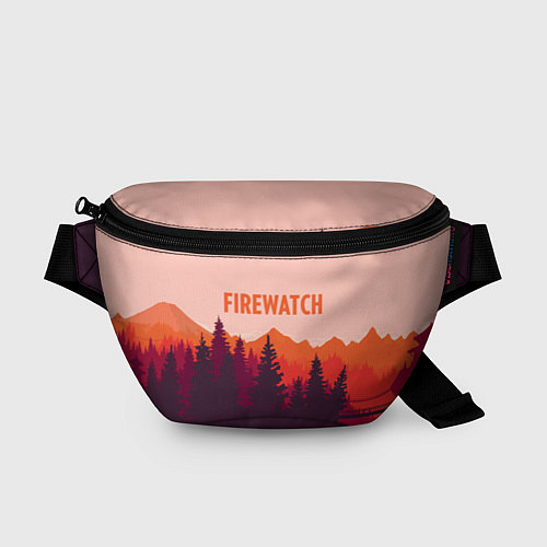 Поясная сумка Firewatch: Orange Style / 3D-принт – фото 1