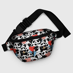 Поясная сумка Милые панды, цвет: 3D-принт — фото 2
