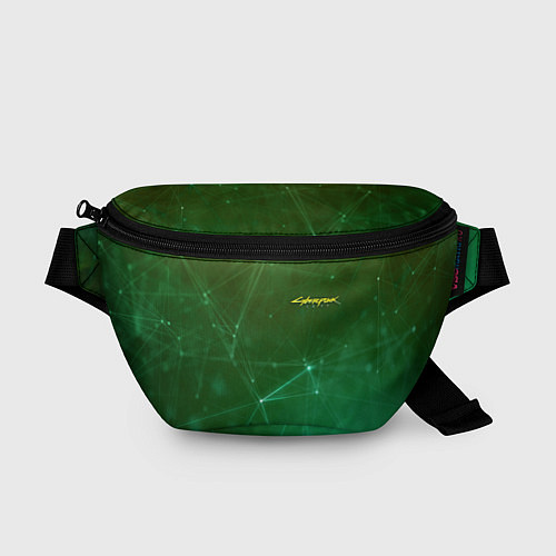 Поясная сумка Cyberpunk 2077: Green Network / 3D-принт – фото 1