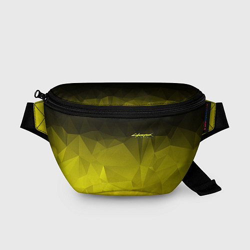 Поясная сумка Cyberpunk 2077: Yellow Poly / 3D-принт – фото 1