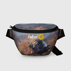 Поясная сумка Fallout 76, цвет: 3D-принт