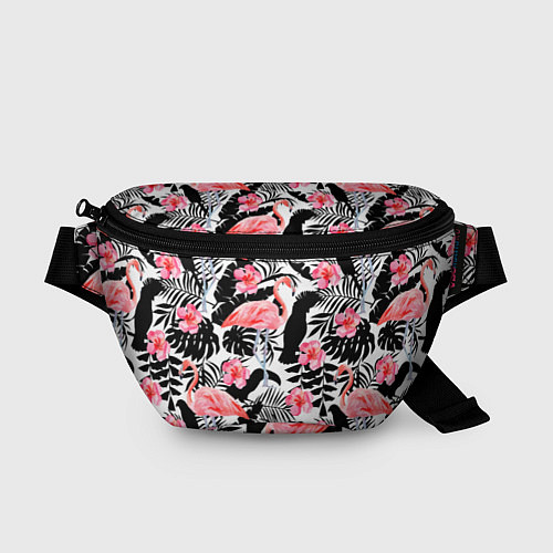 Поясная сумка Black Flamingo / 3D-принт – фото 1