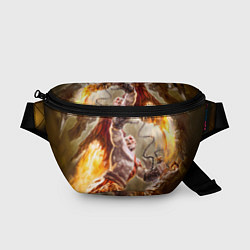Поясная сумка Кратос на войне, цвет: 3D-принт