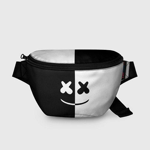 Поясная сумка Marshmello: Black & White / 3D-принт – фото 1