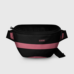 Поясная сумка Black Pink: Logo, цвет: 3D-принт
