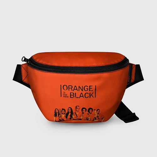 Поясная сумка ORANGE IS THE NEW BLACK / 3D-принт – фото 1