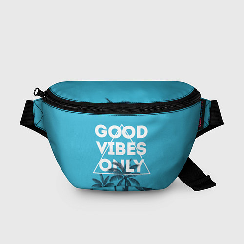 Поясная сумка Good vibes only / 3D-принт – фото 1