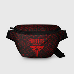 Поясная сумка Fireflies: Red Logo, цвет: 3D-принт