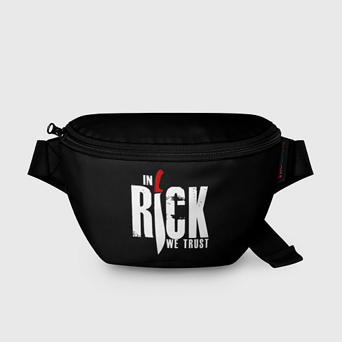 Поясная сумка In Rick We Trust / 3D-принт – фото 1