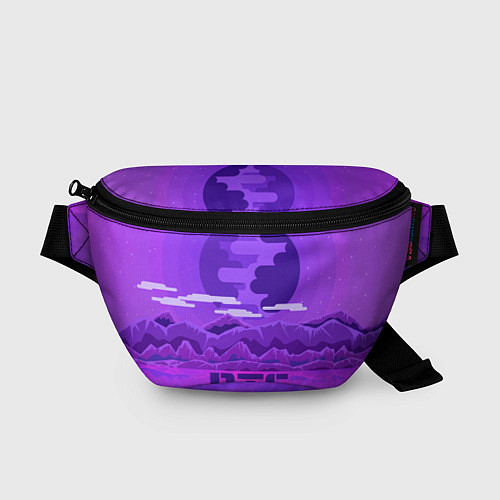 Поясная сумка BTS: Violet Mountains / 3D-принт – фото 1