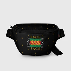 Поясная сумка FACE GG Style, цвет: 3D-принт