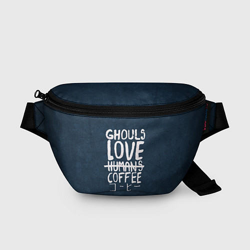 Поясная сумка Ghouls Love Coffee / 3D-принт – фото 1