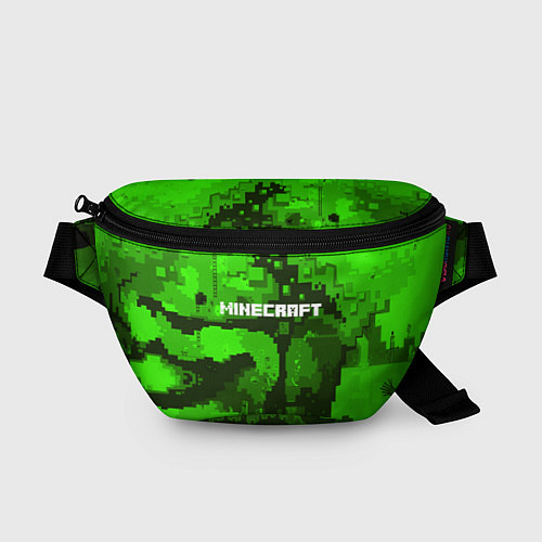Поясная сумка Minecraft: Green World / 3D-принт – фото 1