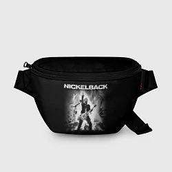 Поясная сумка Nickelback Rock, цвет: 3D-принт