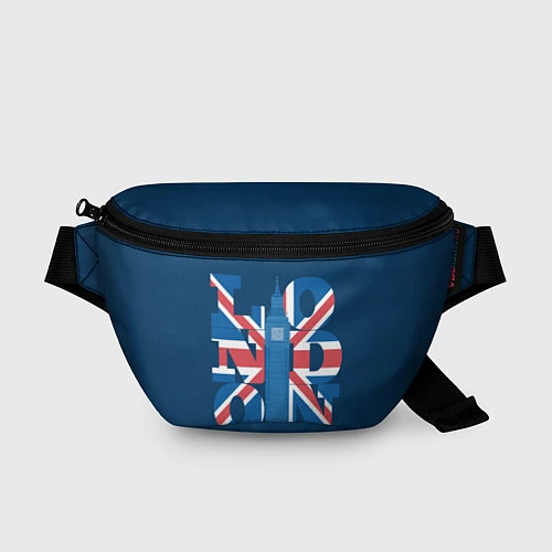 Поясная сумка London: Great Britain / 3D-принт – фото 1