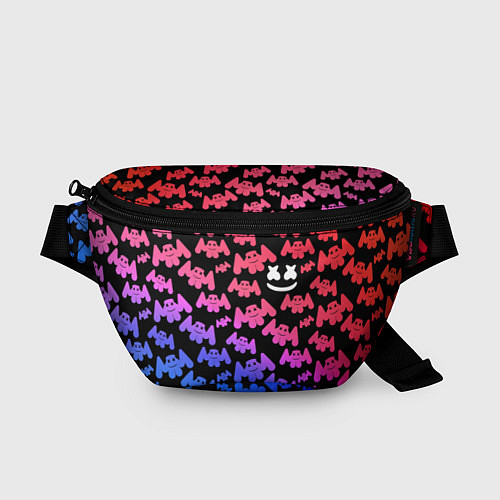 Поясная сумка Marshmello: Pink & Violet / 3D-принт – фото 1