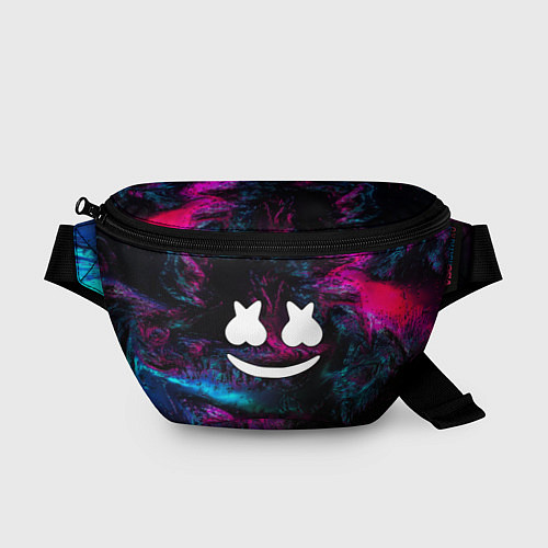 Поясная сумка Marshmello NEON / 3D-принт – фото 1
