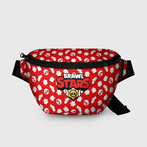 Поясная сумка Brawl Stars: Red & White / 3D-принт – фото 1