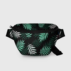 Поясная сумка Листья пальмы, цвет: 3D-принт