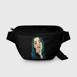 Поясная сумка Billie Eilish, цвет: 3D-принт