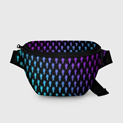 Поясная сумка Billie Eilish: Neon Pattern, цвет: 3D-принт