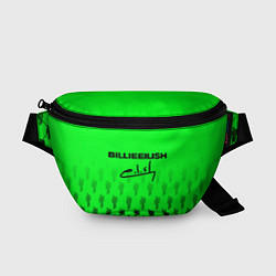 Поясная сумка Billie Eilish: Green Autograph, цвет: 3D-принт