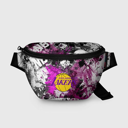 Поясная сумка Лос-Анджелес Лейкерс, Los Angeles Lakers / 3D-принт – фото 1