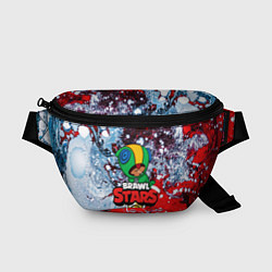 Поясная сумка BRAWL STARS LEON, цвет: 3D-принт