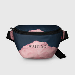 Поясная сумка WAITING, цвет: 3D-принт