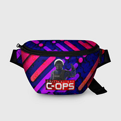 Поясная сумка C-OPS, цвет: 3D-принт