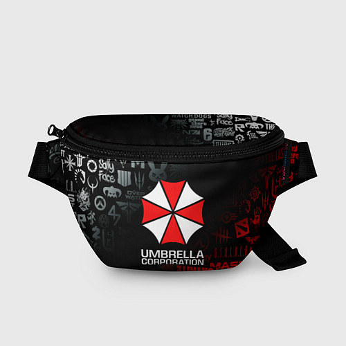 Поясная сумка RESIDENT EVIL UMBRELLA CORP / 3D-принт – фото 1