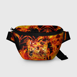 Поясная сумка Judas Priest, цвет: 3D-принт