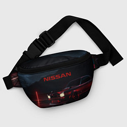 Поясная сумка NISSAN, цвет: 3D-принт — фото 2
