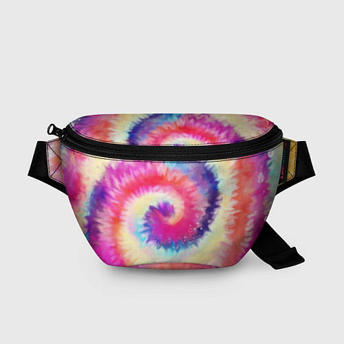 Поясная сумка Tie Dye vortex / 3D-принт – фото 1