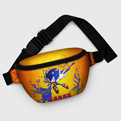 Поясная сумка Sonic - Соник, цвет: 3D-принт — фото 2