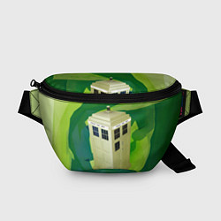 Поясная сумка CRAZY TARDIS, цвет: 3D-принт