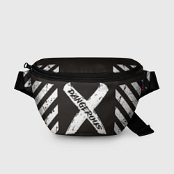 Поясная сумка Off-White: Dangerous, цвет: 3D-принт