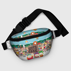 Поясная сумка Южный Парк, цвет: 3D-принт — фото 2