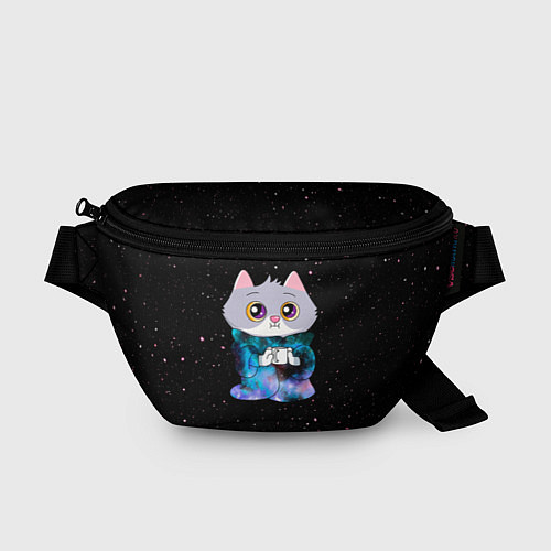 Поясная сумка Котёнок в пледе / 3D-принт – фото 1