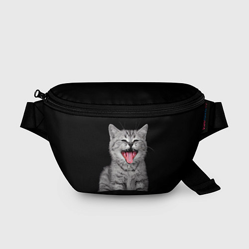 Поясная сумка Кричащий кот / 3D-принт – фото 1