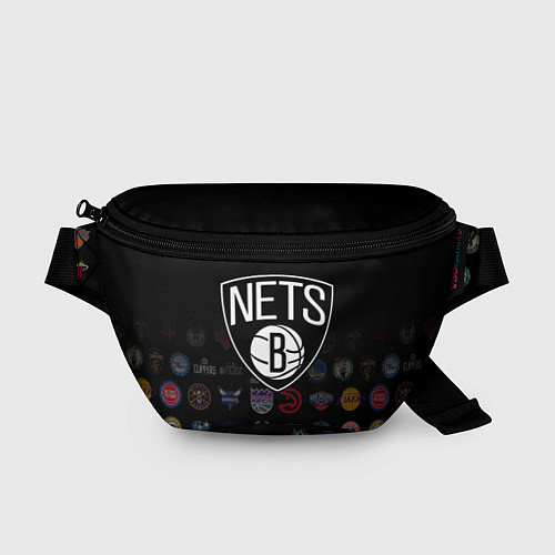 Поясная сумка Brooklyn Nets 1 / 3D-принт – фото 1