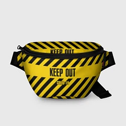 Поясная сумка Keep out, цвет: 3D-принт