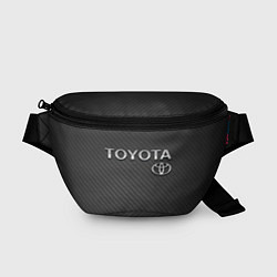 Поясная сумка Toyota Carbon, цвет: 3D-принт