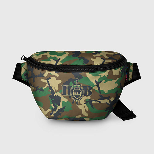 Поясная сумка Пограничные Войска камуфляж / 3D-принт – фото 1
