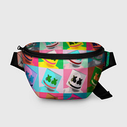 Поясная сумка Marshmello, цвет: 3D-принт