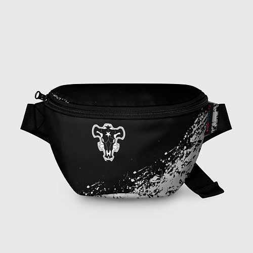 Поясная сумка Черный Клевер Черный Бык 6 / 3D-принт – фото 1